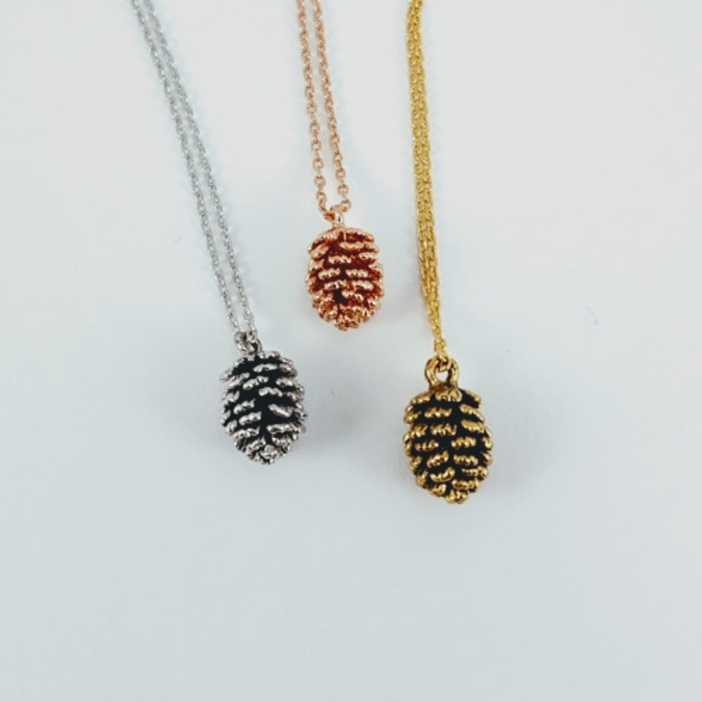 Pinecone Necklace